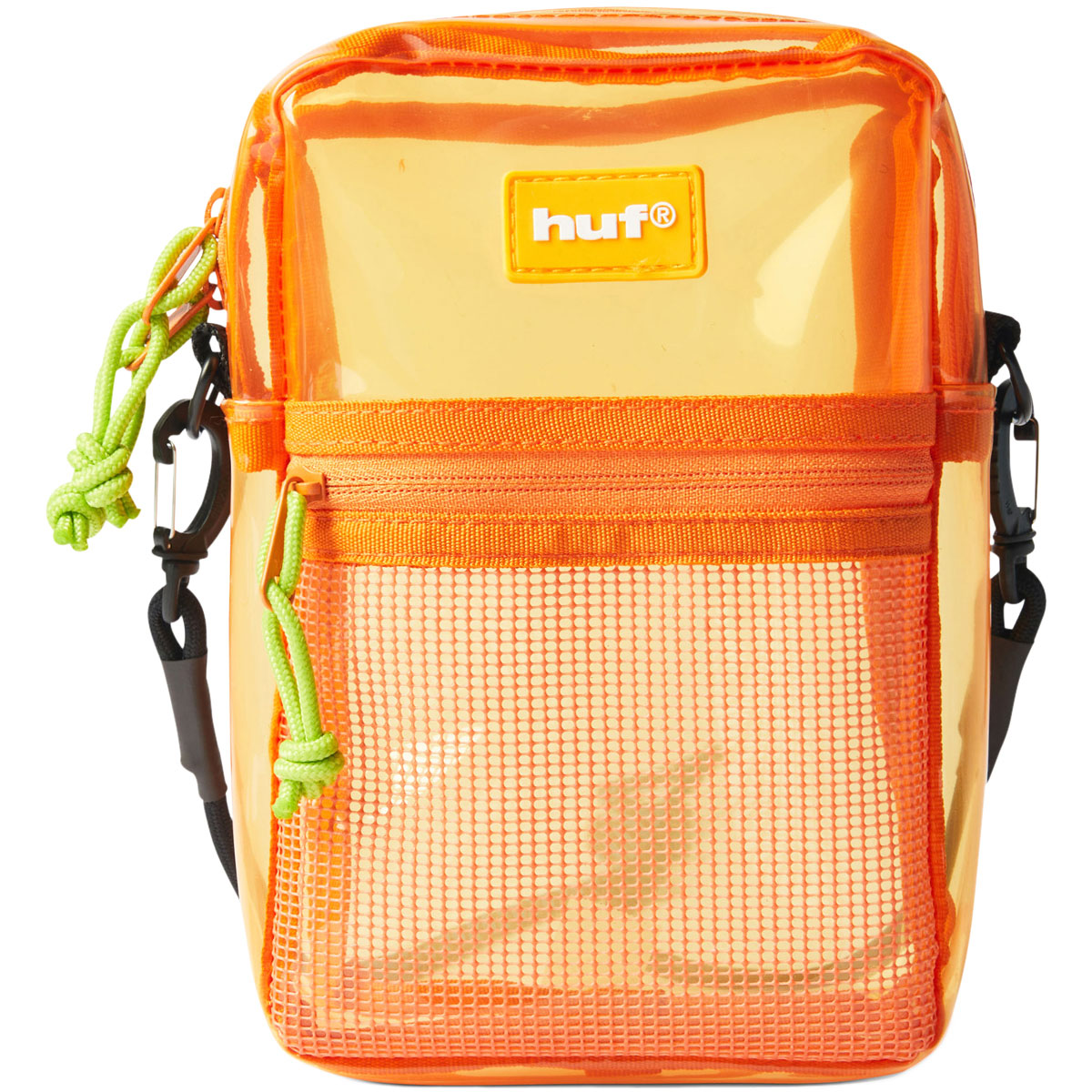 HUF Mercer Transparent Side Bag - Orange image 1