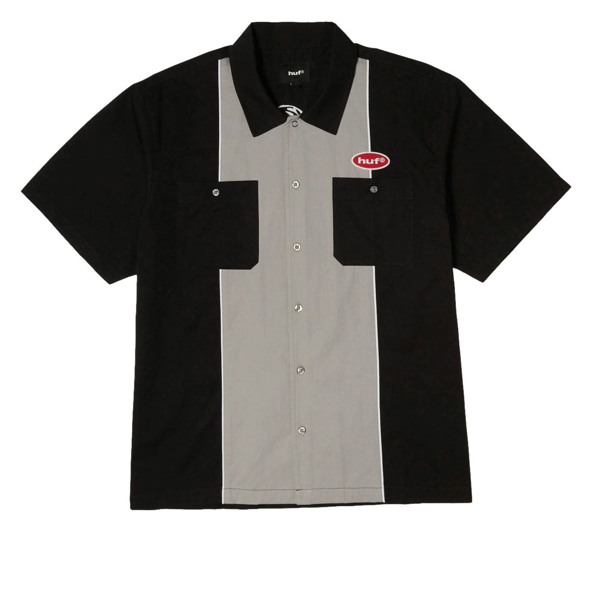 HUF Urethane Work Shirt - Black image 1