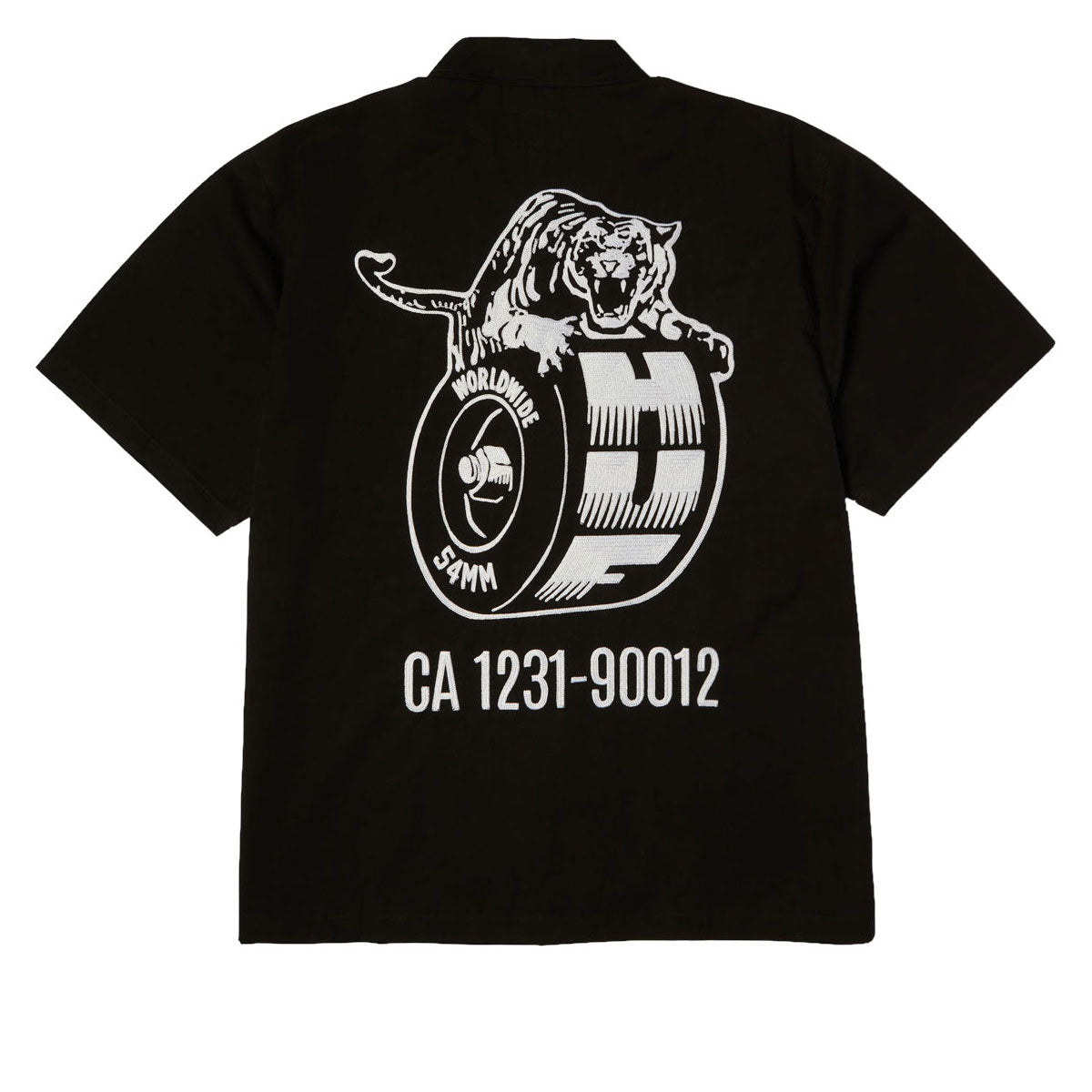 HUF Urethane Work Shirt - Black image 2