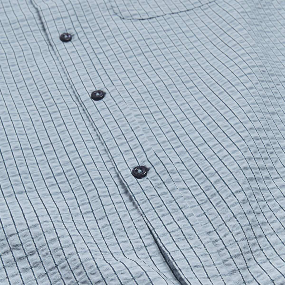 HUF Stuck On You Plaid Shirt - Ice Blue image 5