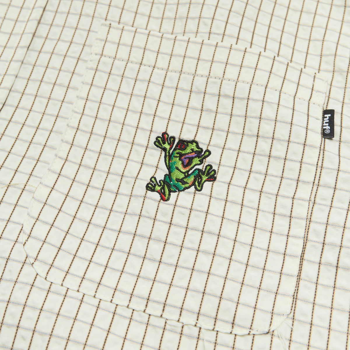 HUF Stuck On You Plaid Shirt - Natural image 4