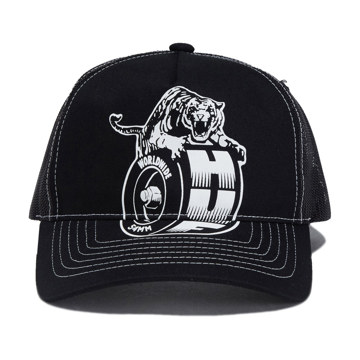 HUF Urethane Trucker Hat - Black image 3
