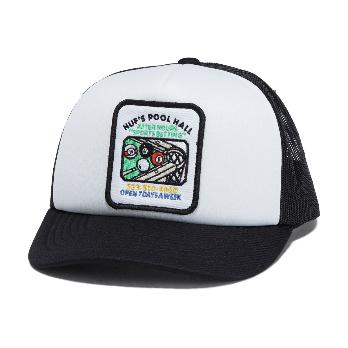 HUF Billards Trucker Hat - Natural image 1