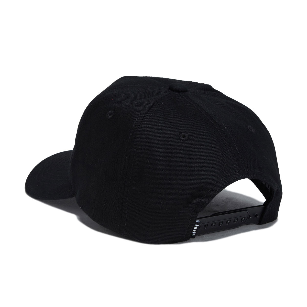 HUF 89 Oval 5 Panel Hat - Black image 2