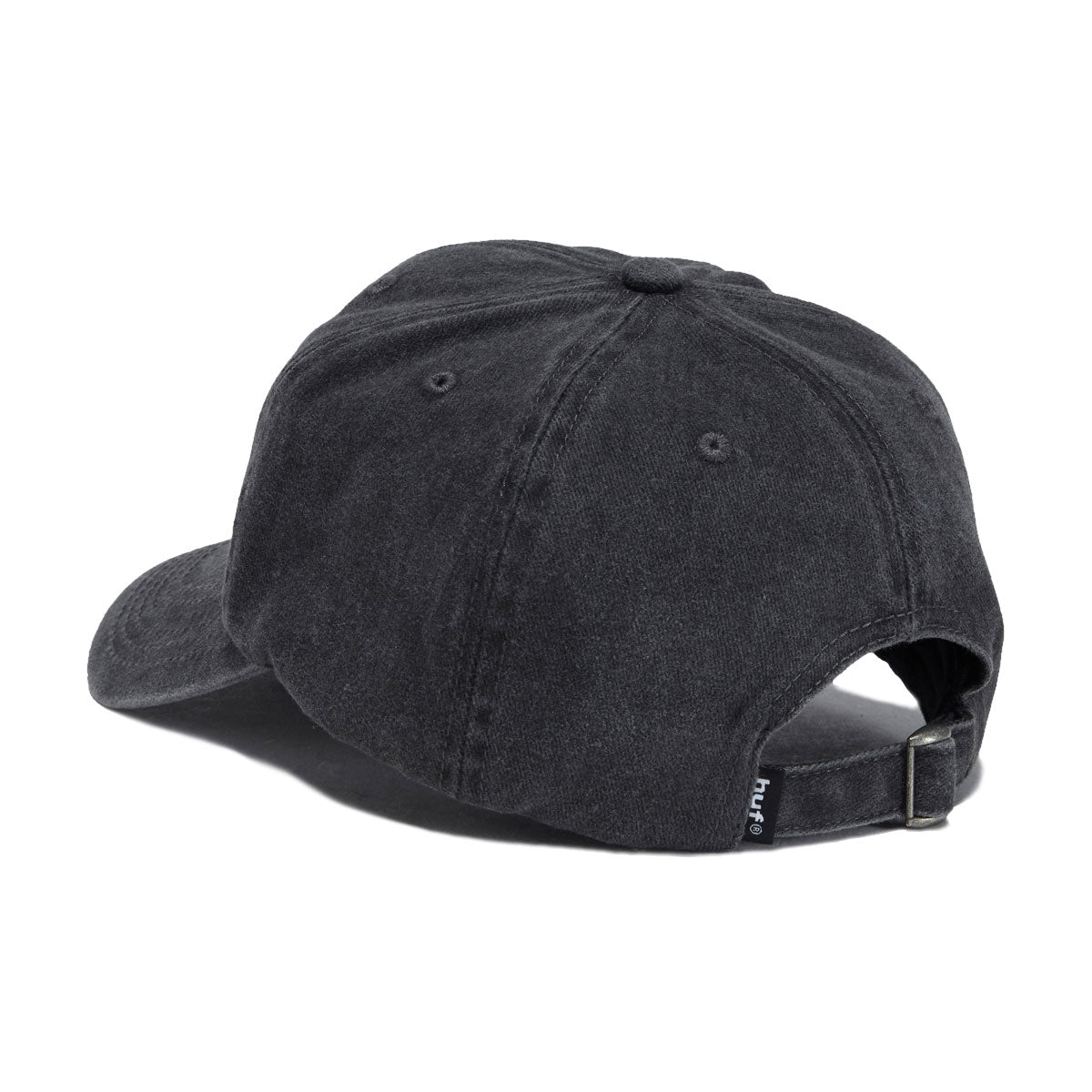HUF Sol Denim 6 Panel CV Washed Hat - Washed Black image 2