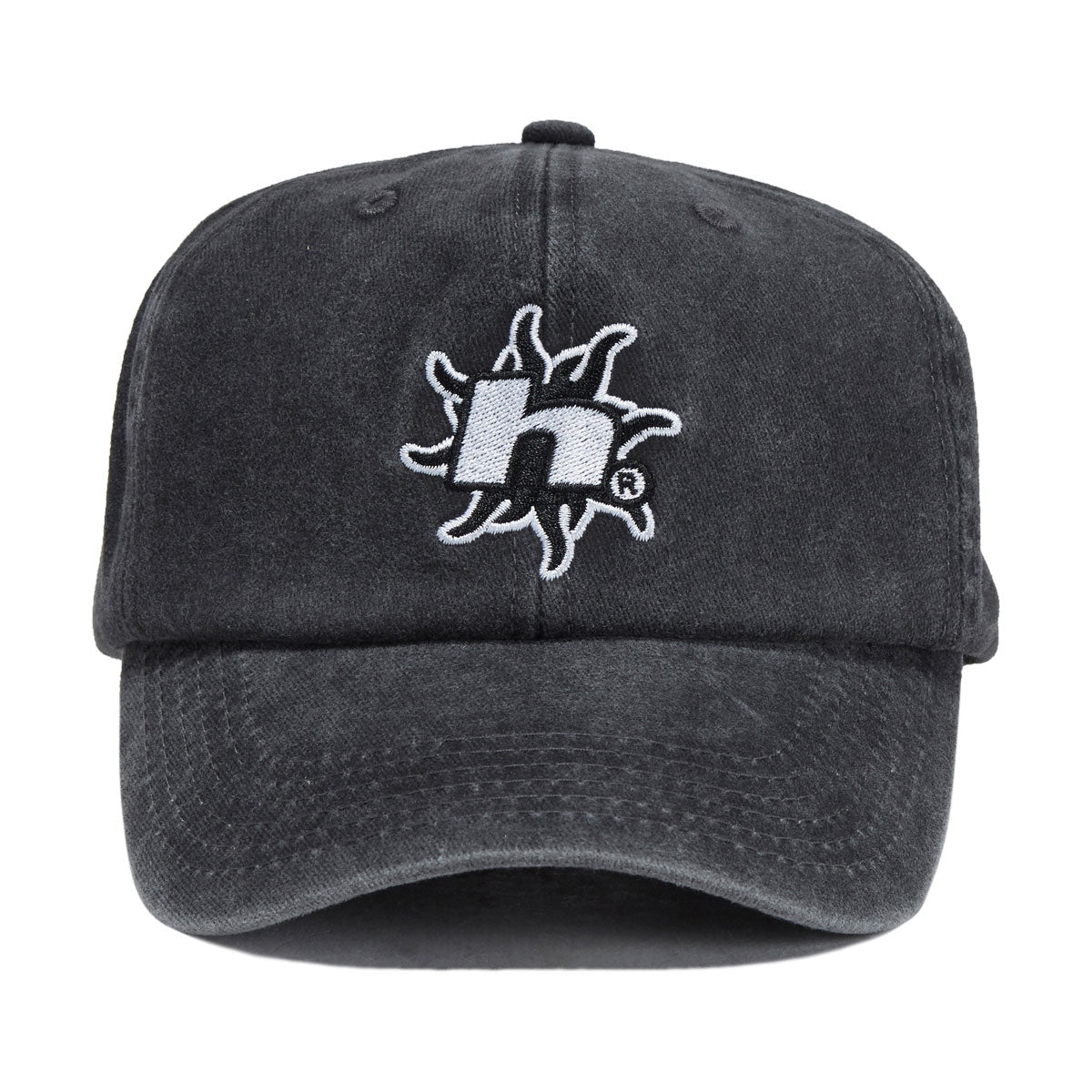 HUF Sol Denim 6 Panel CV Washed Hat - Washed Black image 5