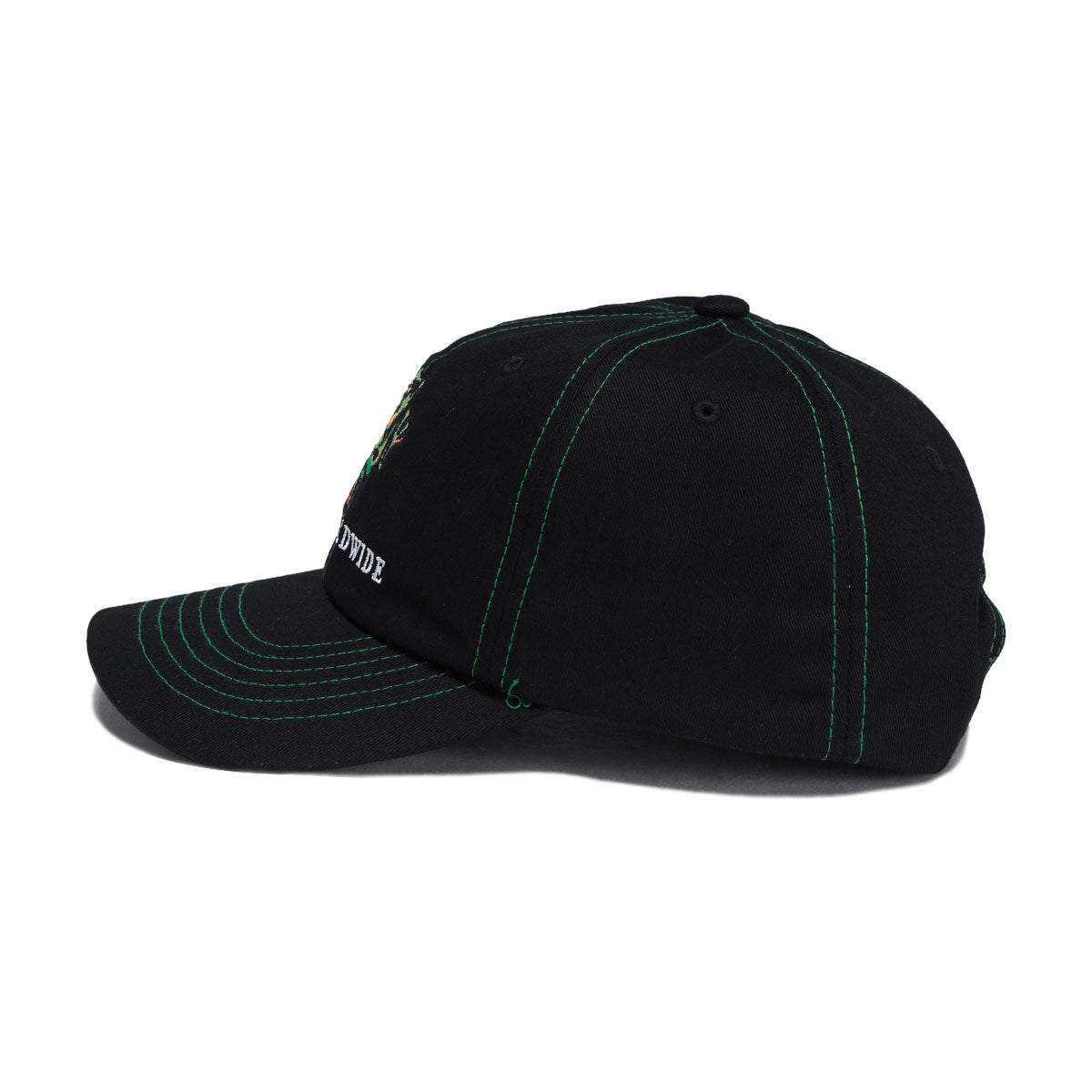 HUF Stuck On You 6 Panel CV Hat - Black image 3