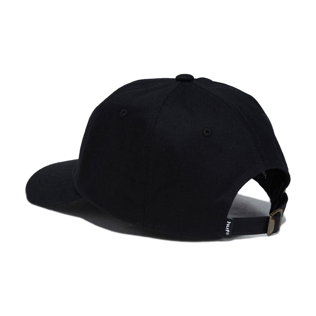 HUF Wide Angle 6 Panel CV Hat - Black image 2