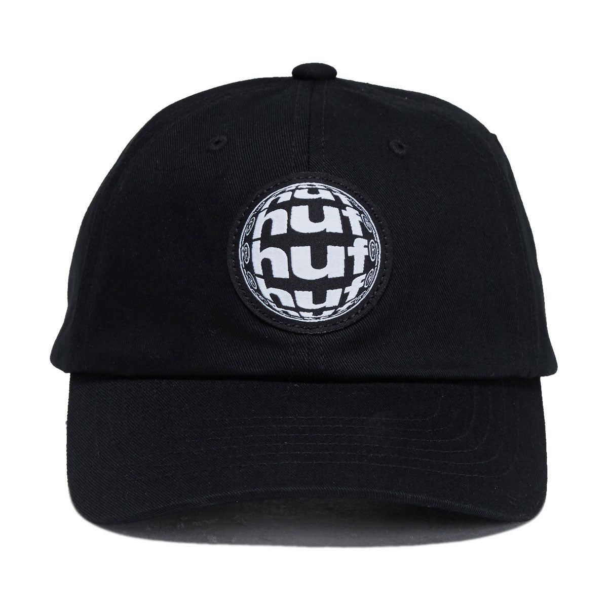 HUF Wide Angle 6 Panel CV Hat - Black image 5