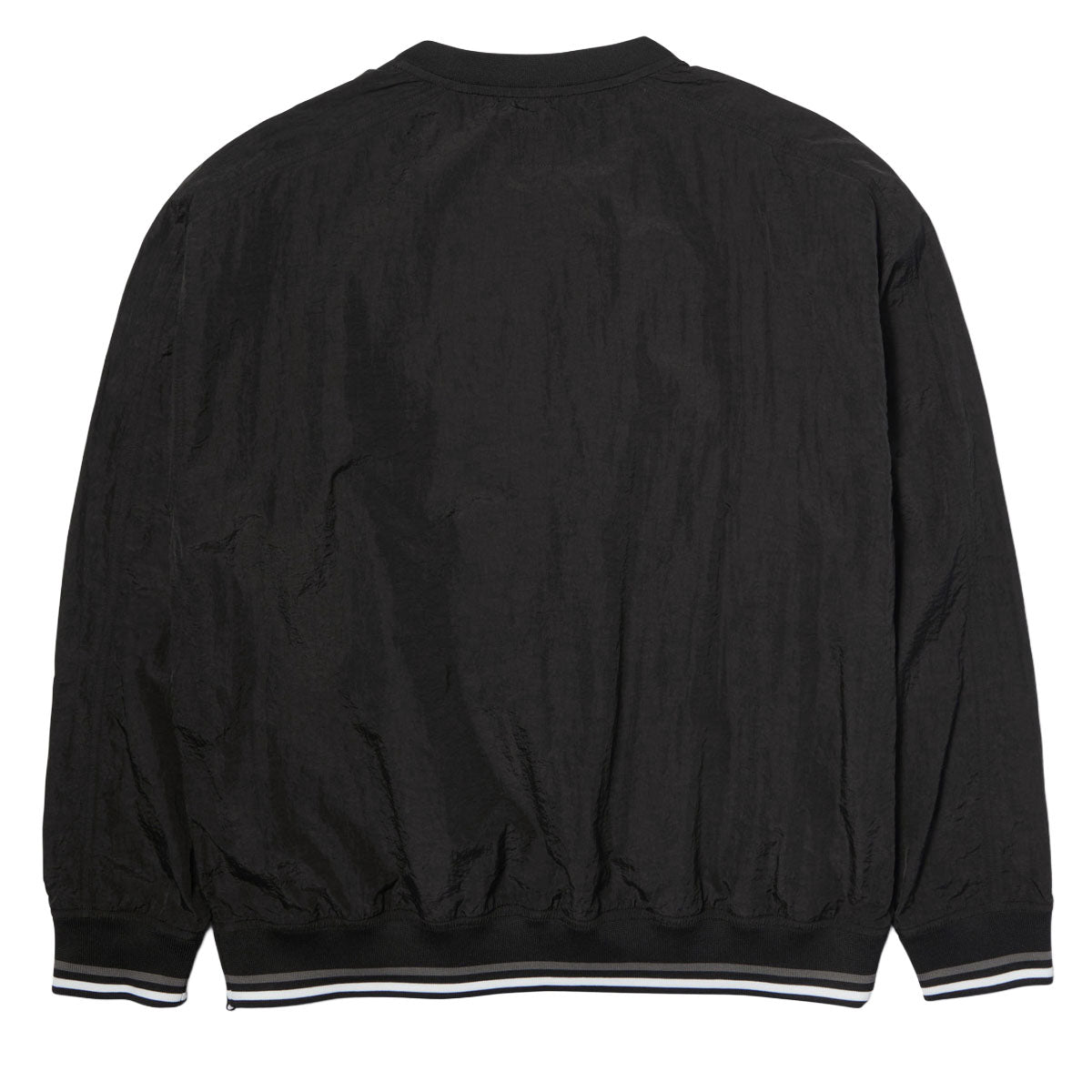 HUF 89 Pullover Long Sleeve Wind Shirt - Black image 2