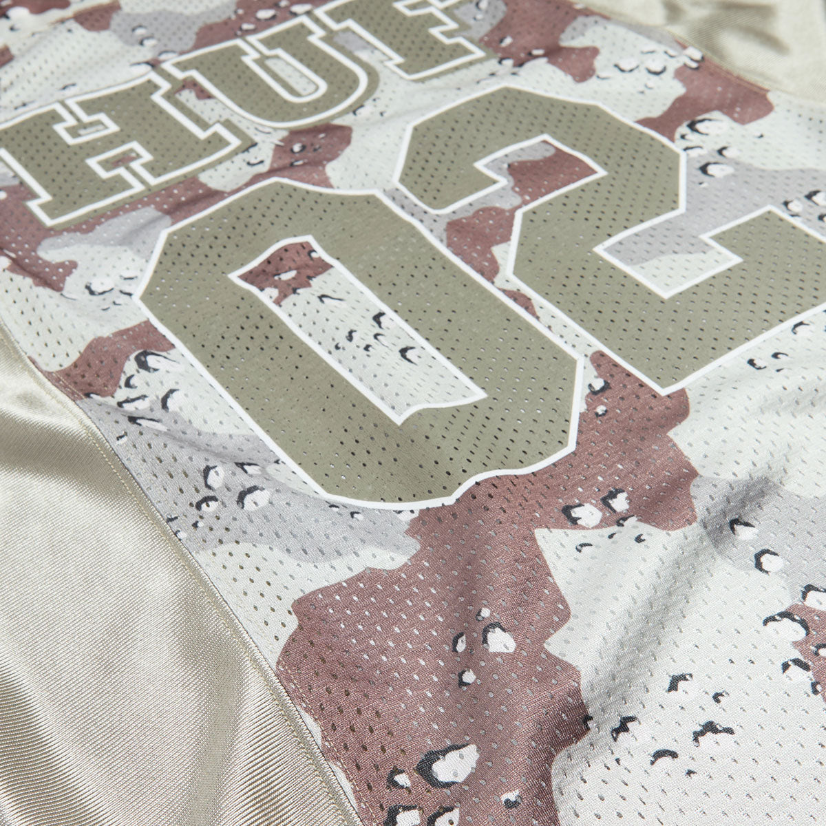 HUF Camo Football Jersey - Brown image 5