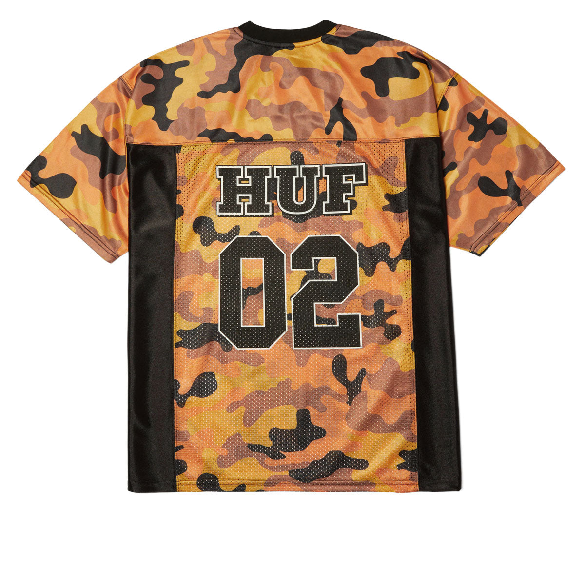 HUF Camo Football Jersey - Lava image 2