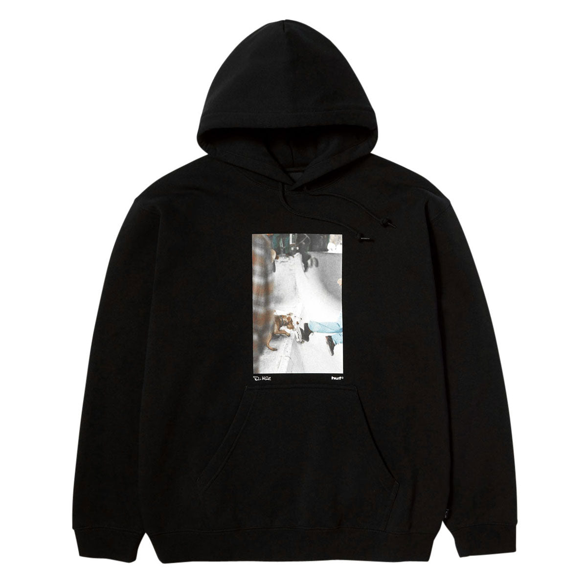 HUF The Angels Fly Hoodie - Black image 1