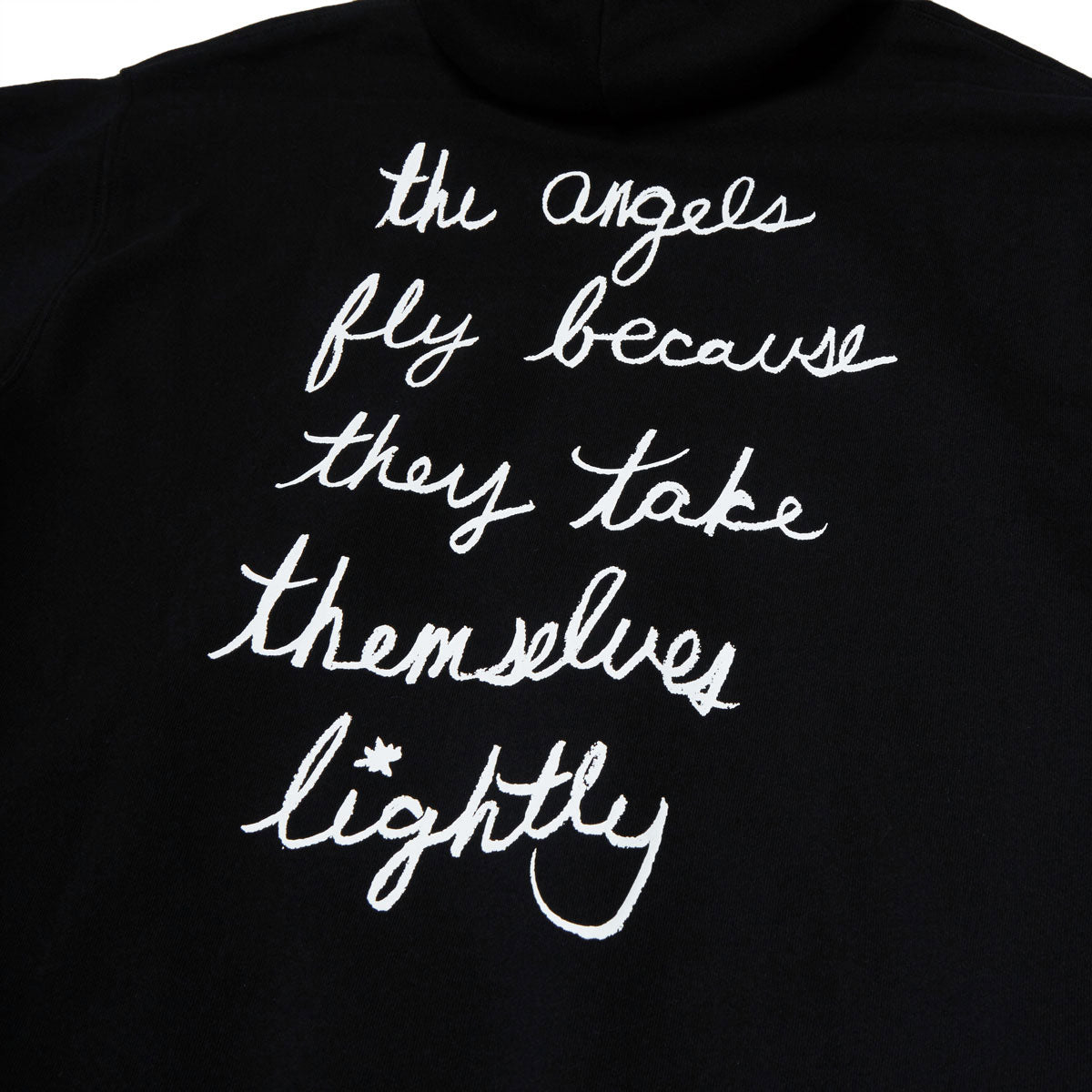 HUF The Angels Fly Hoodie - Black image 4