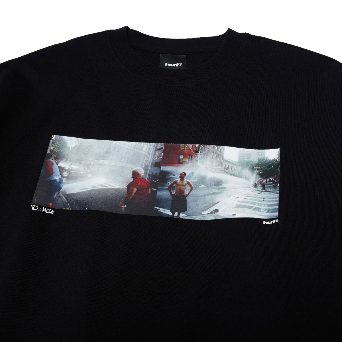 HUF Lost My Way Home Crew Sweatshirt - Black image 3