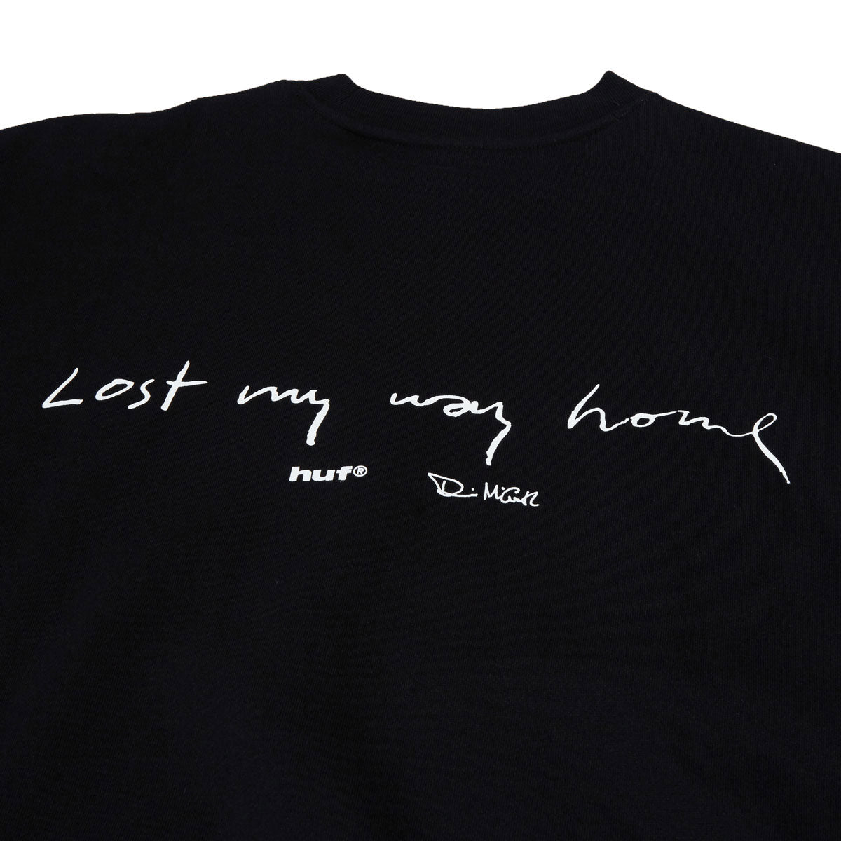 HUF Lost My Way Home Crew Sweatshirt - Black image 4