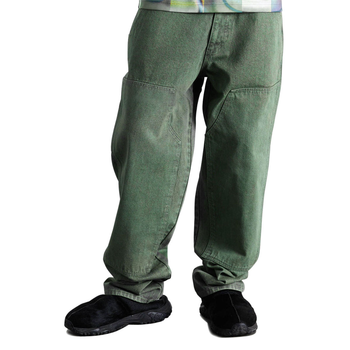 HUF Kinda Loose Double Knee Jeans - Mist Green image 2