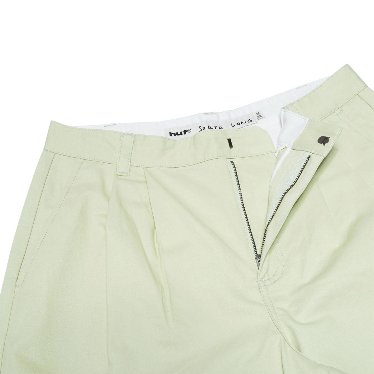 HUF Sorta Long Chino Shorts - Seafoam image 5