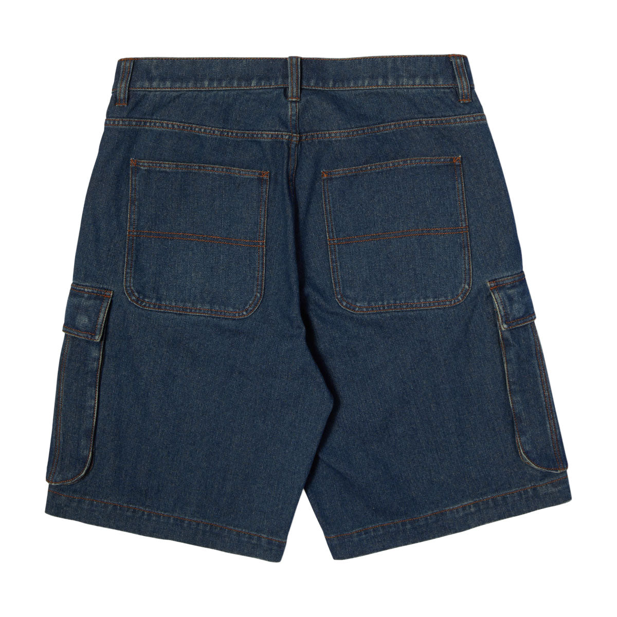 HUF Oval Denim Cargo Shorts - Indigo image 2