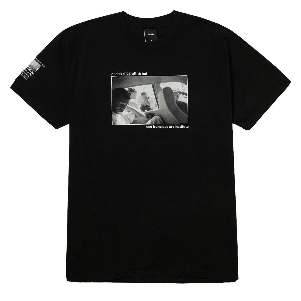 HUF Paved With Gold T-Shirt - Black image 1