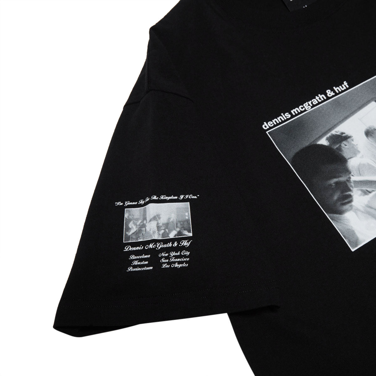 HUF Paved With Gold T-Shirt - Black image 4