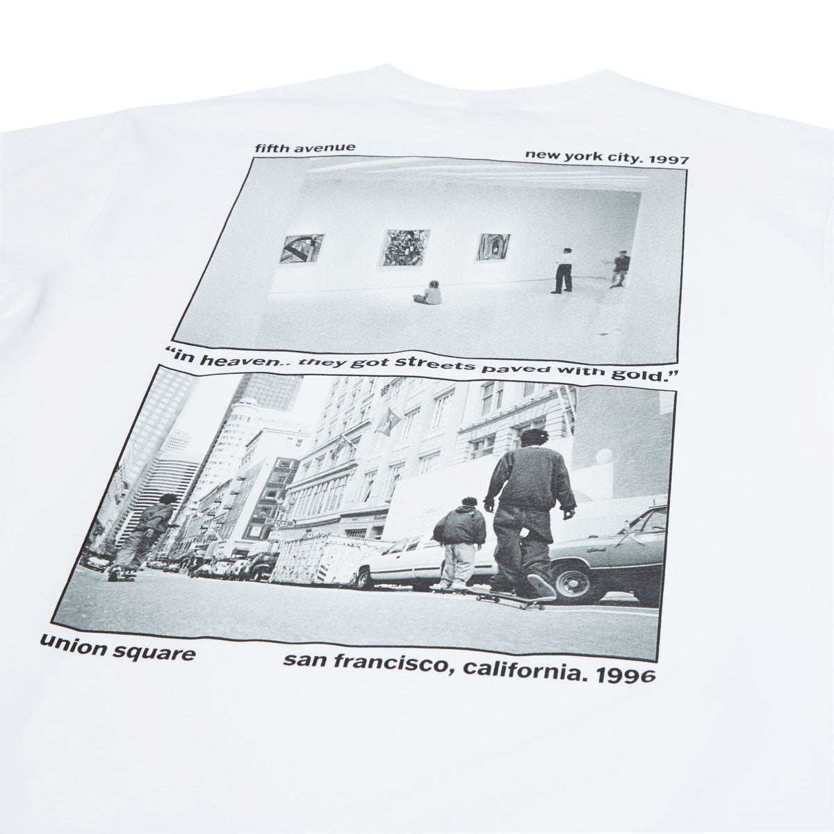 HUF Paved With Gold T-Shirt - White image 5