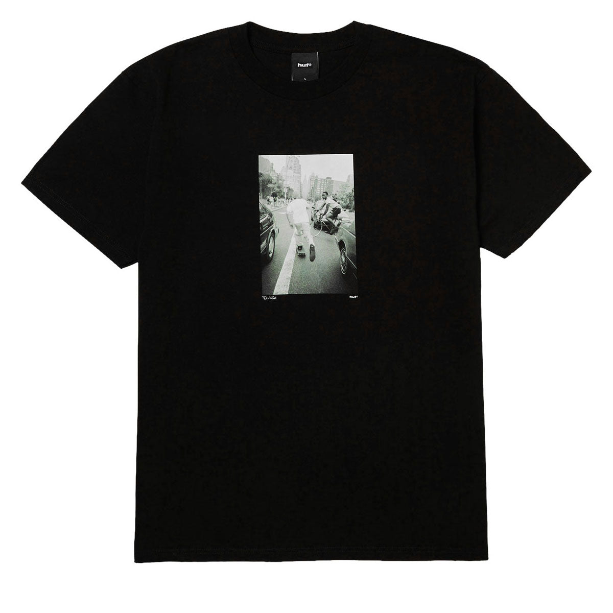 HUF Fight The Traffic T-Shirt - Black image 1