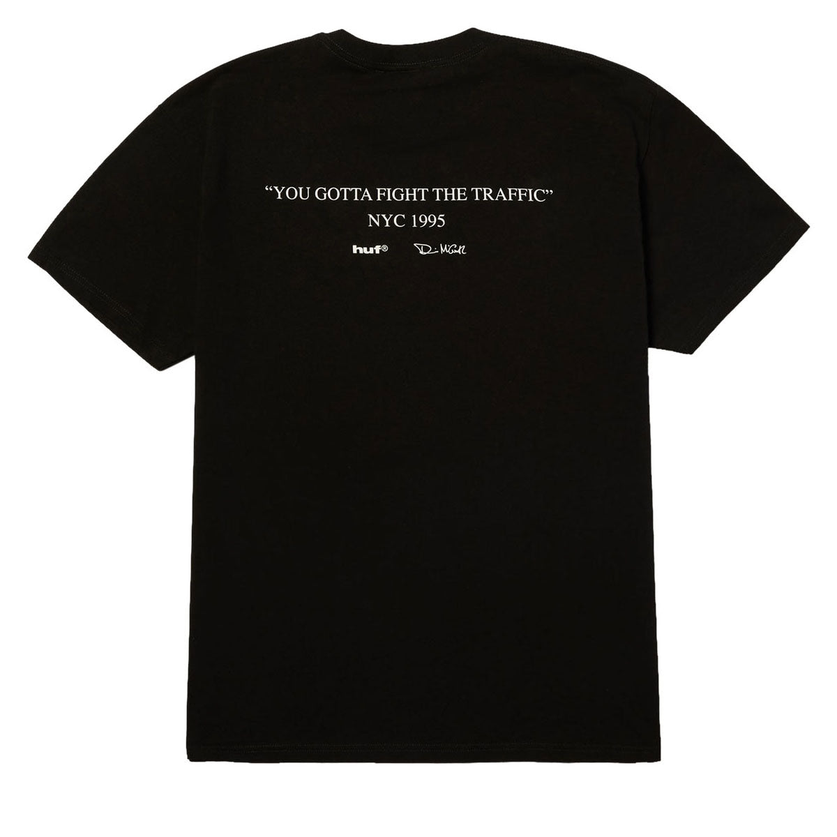 HUF Fight The Traffic T-Shirt - Black image 2