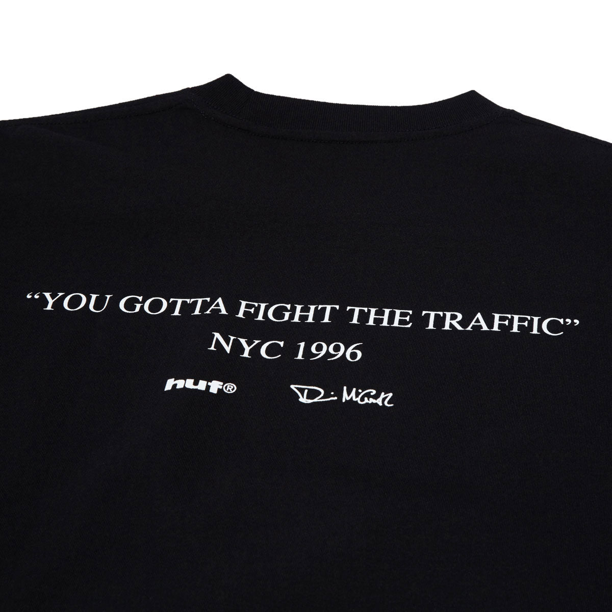 HUF Fight The Traffic T-Shirt - Black image 4