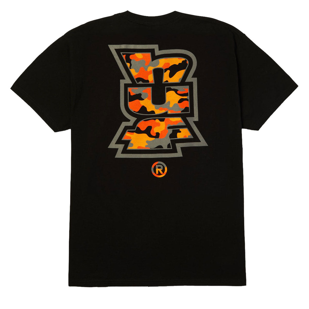 HUF Megablast Camo T-Shirt - Black image 1
