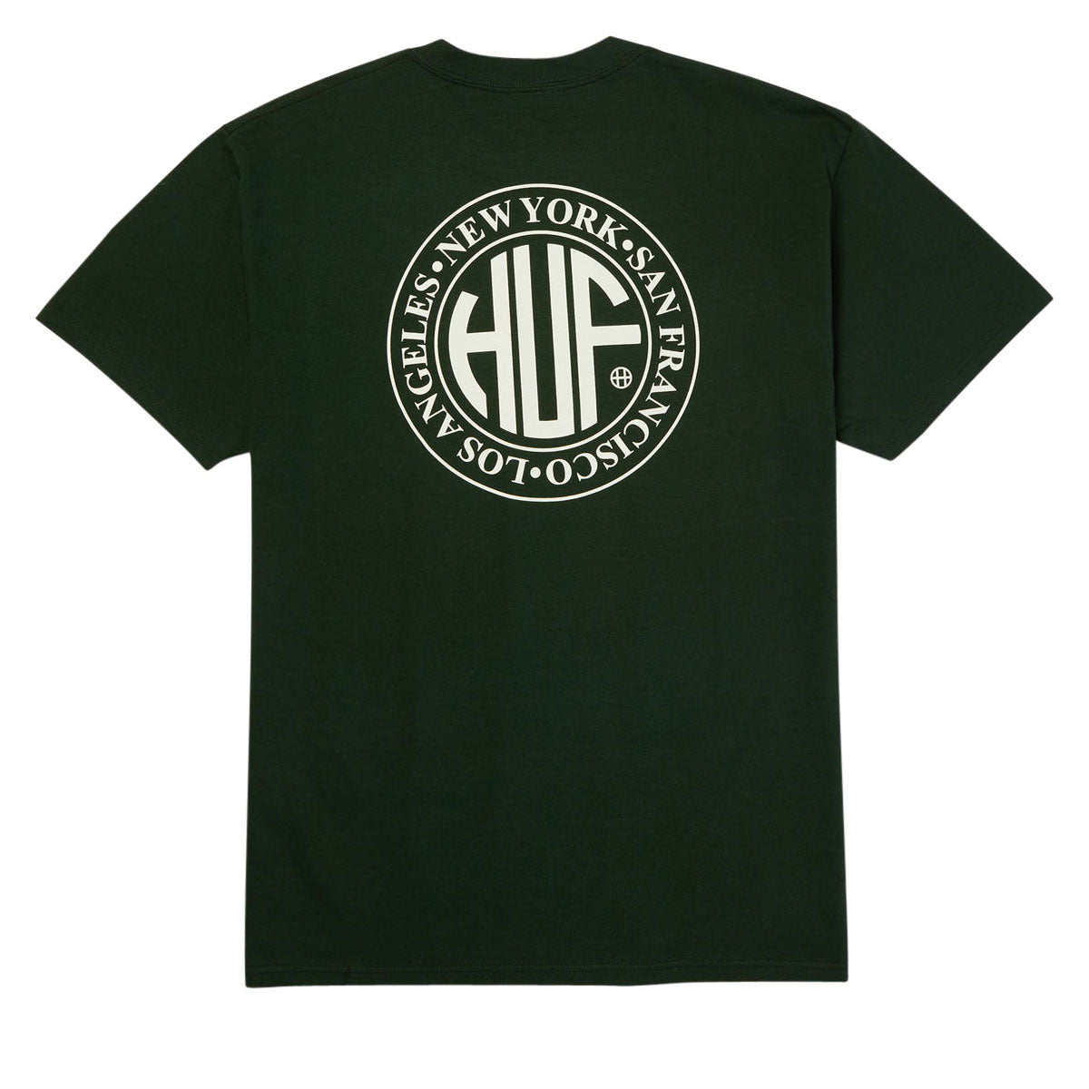 HUF Regional T-Shirt - Forest Green/White image 1