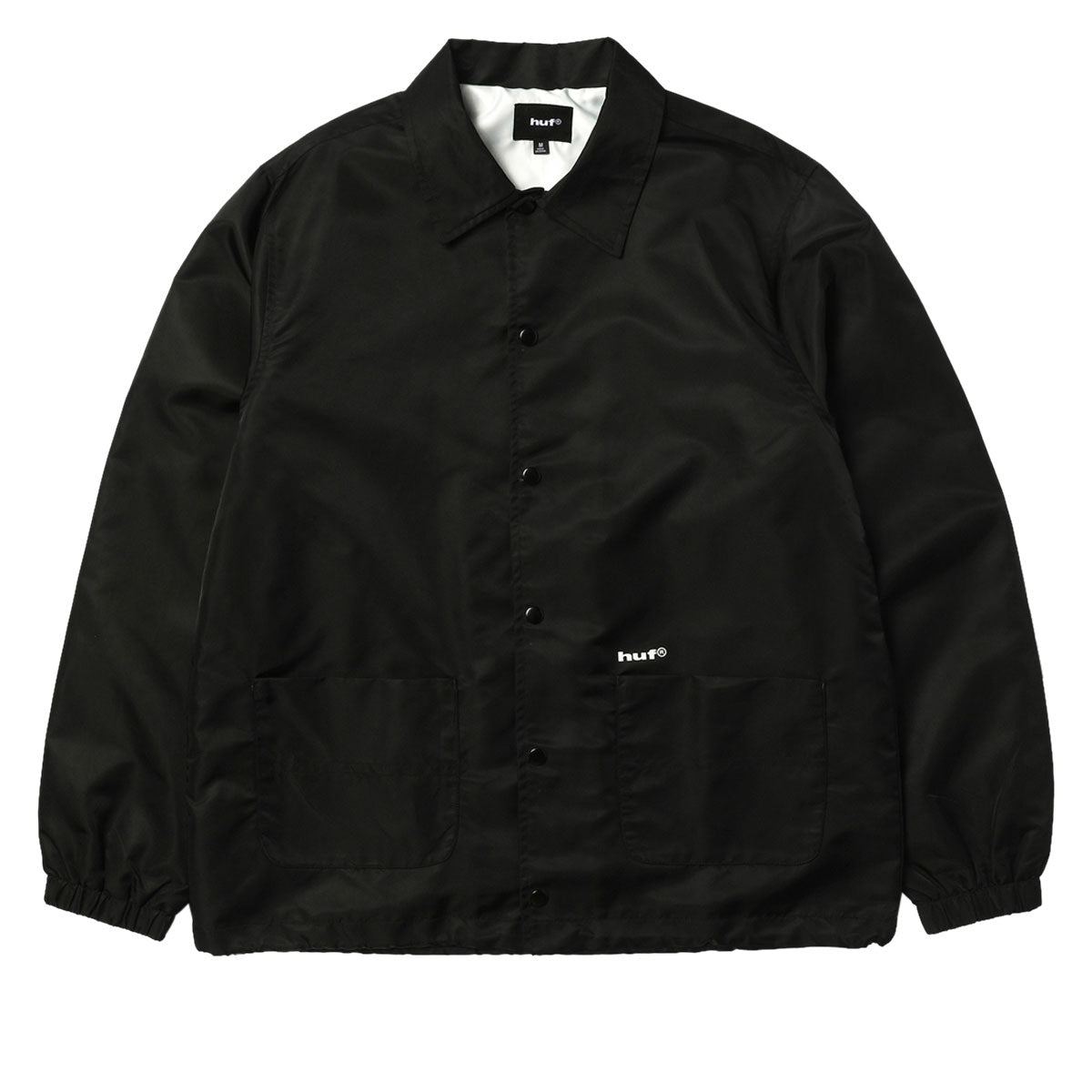 HUF 89 Coaches Jacket - Black/White image 2