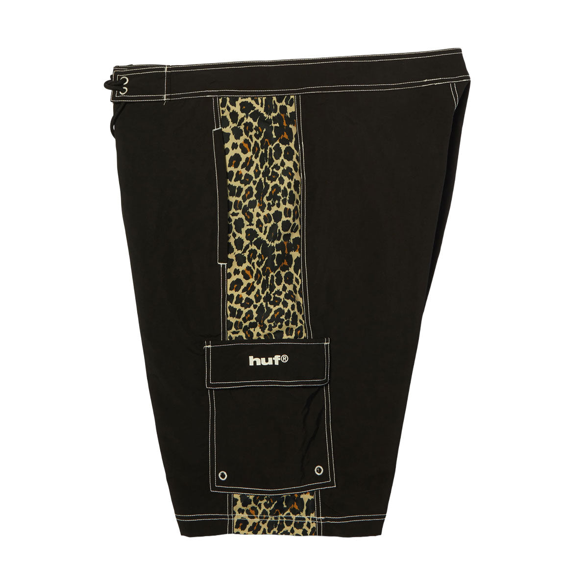 HUF Instinct Board Shorts - Black image 3