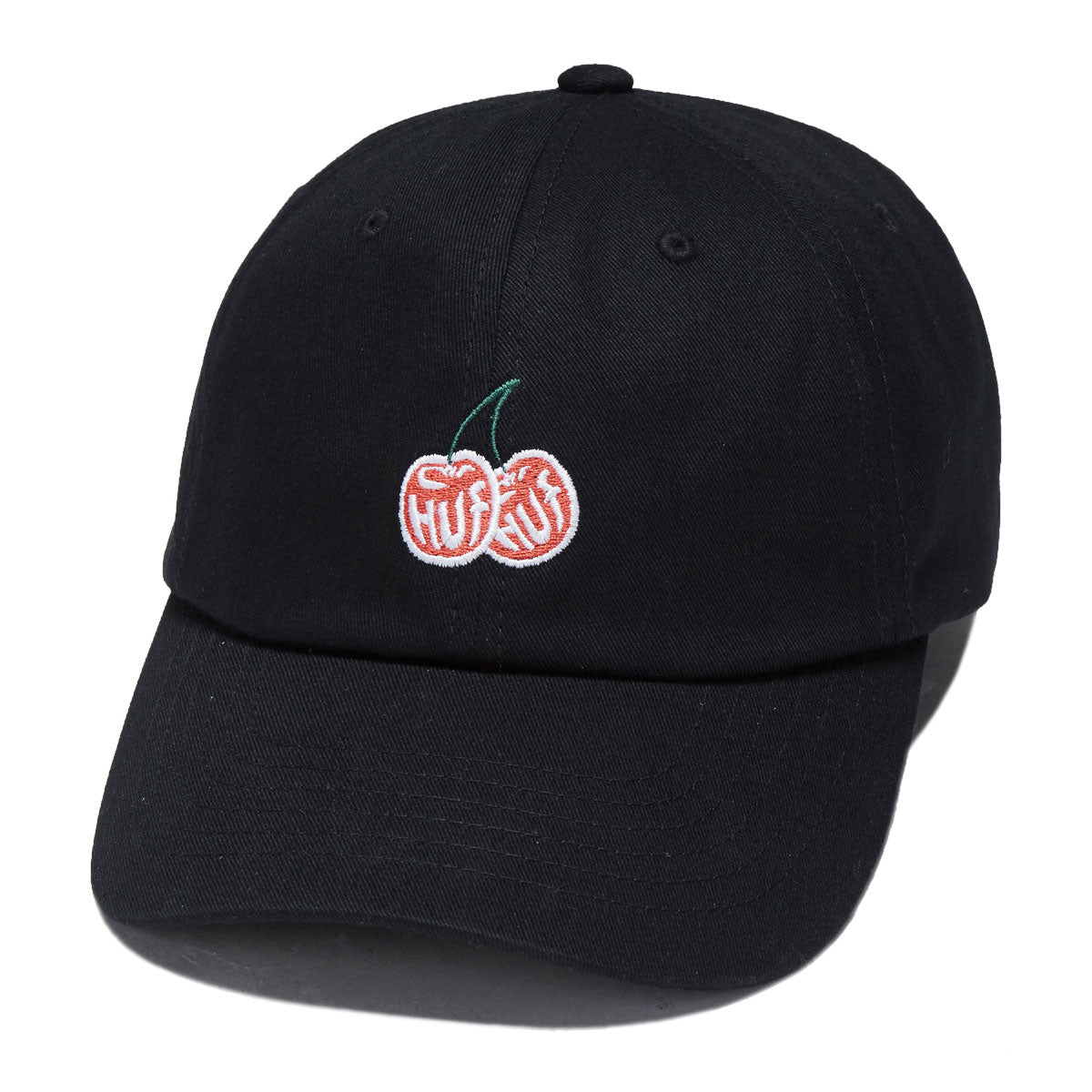 HUF Cherries 6 Panel CV Hat - Black image 1