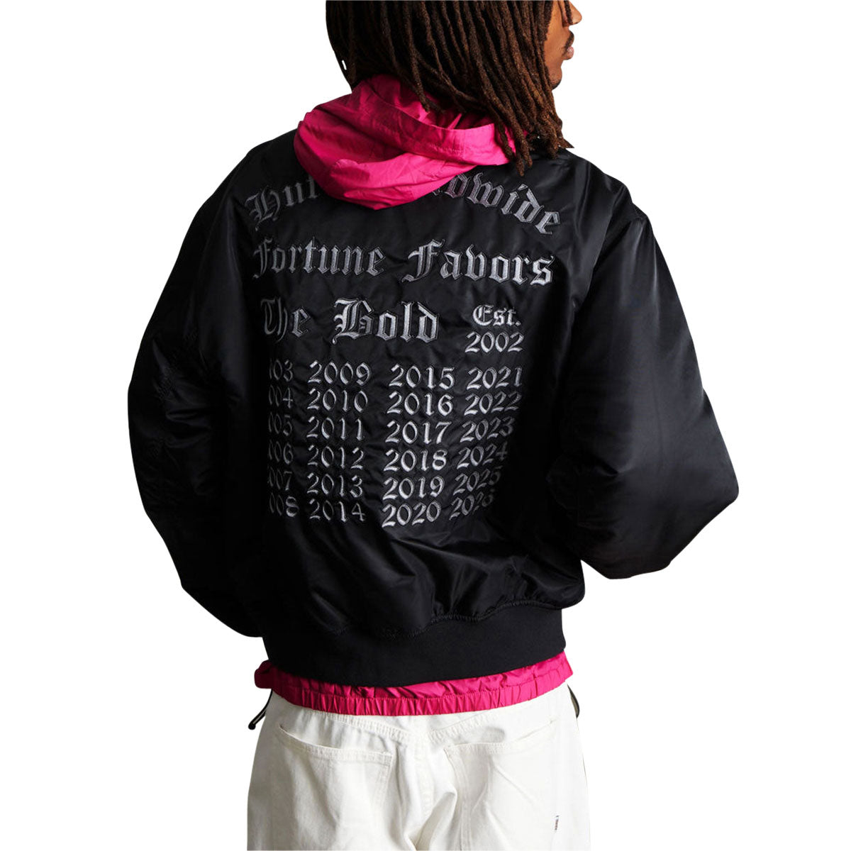 HUF Olympia Flight Jacket - Black image 3