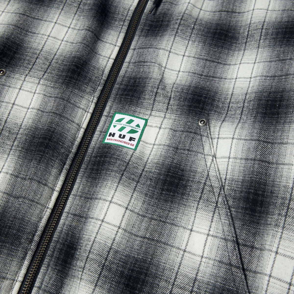 HUF Durango Work Jacket - Black image 5