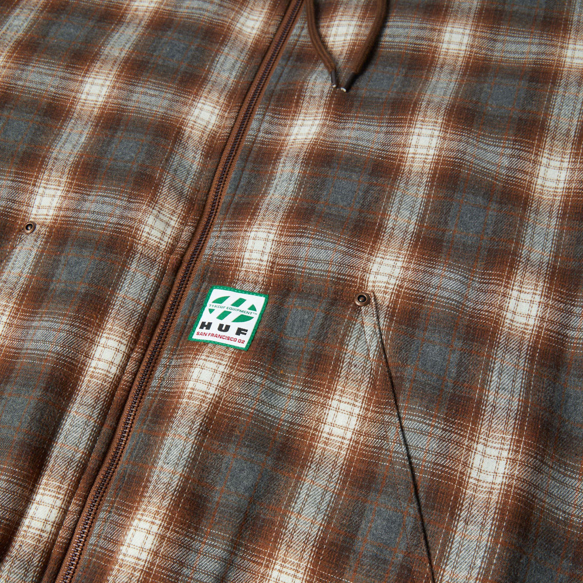 HUF Durango Work Jacket - Dark Brown image 5