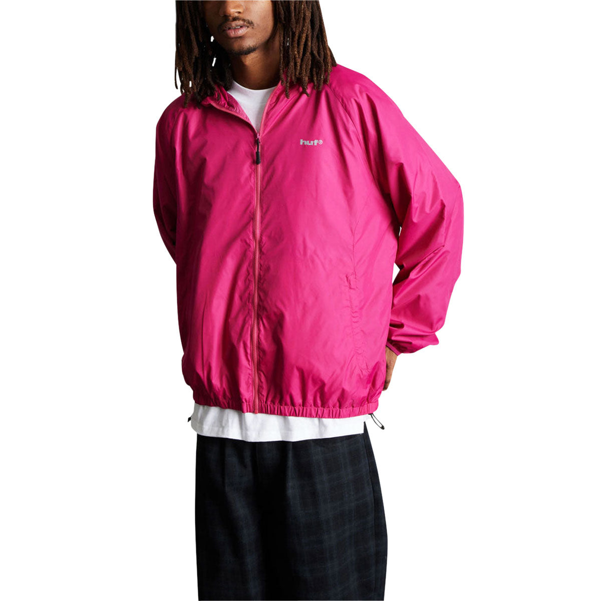 HUF T1-KCUF Shell Jacket - Magenta image 2