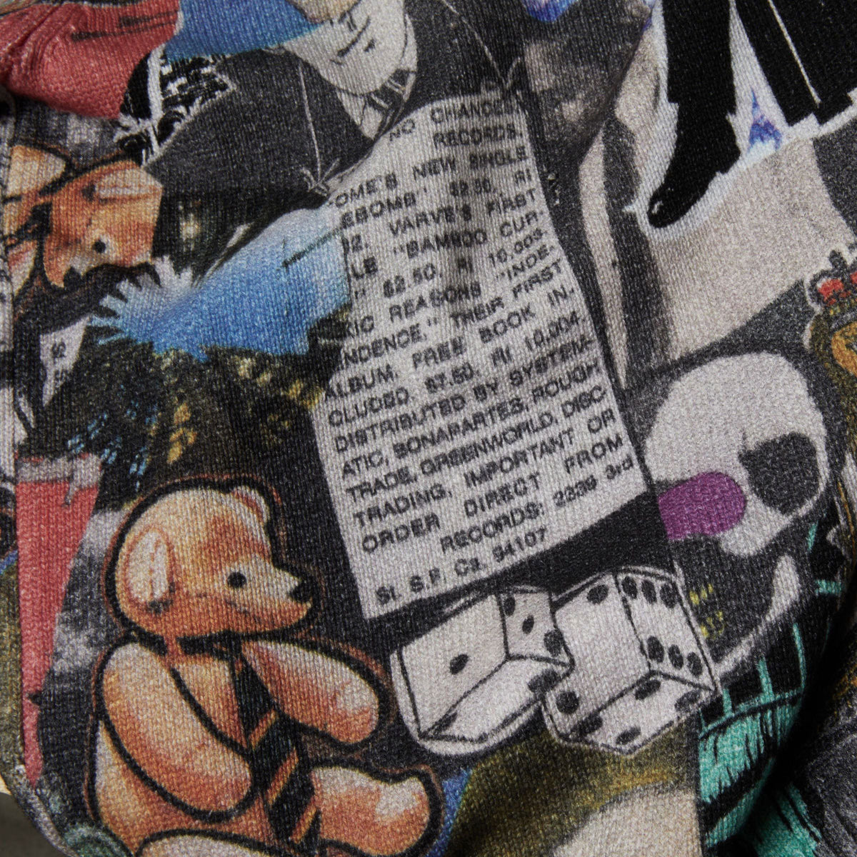 HUF Boulevard Status Crew Sweatshirt - Multi image 5