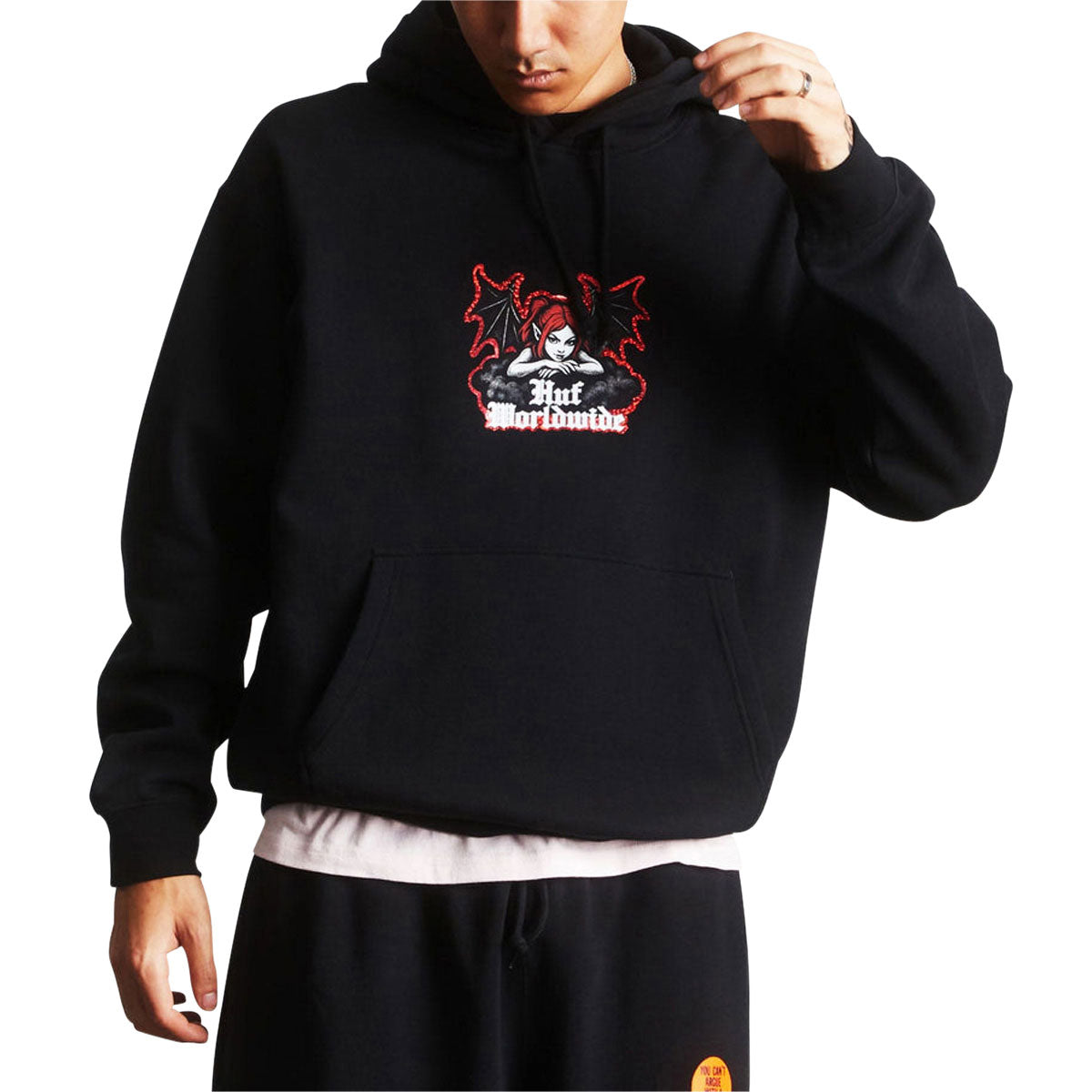 HUF Chaos Hoodie - Black image 2