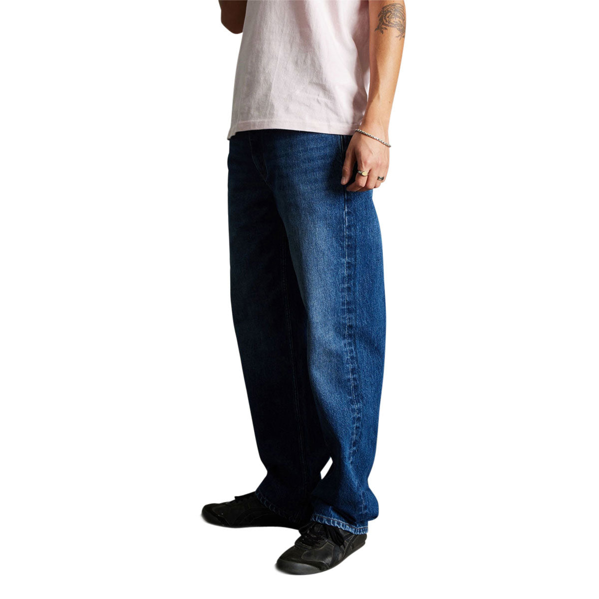 HUF Basic Ass Jeans - Medium Stone Wash image 3