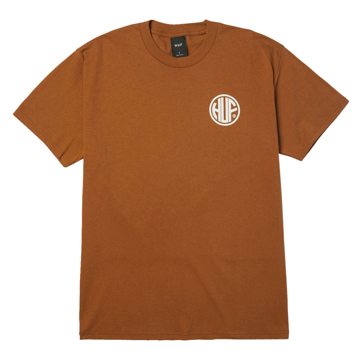HUF Regional T-Shirt - Brown Sugar/White image 1