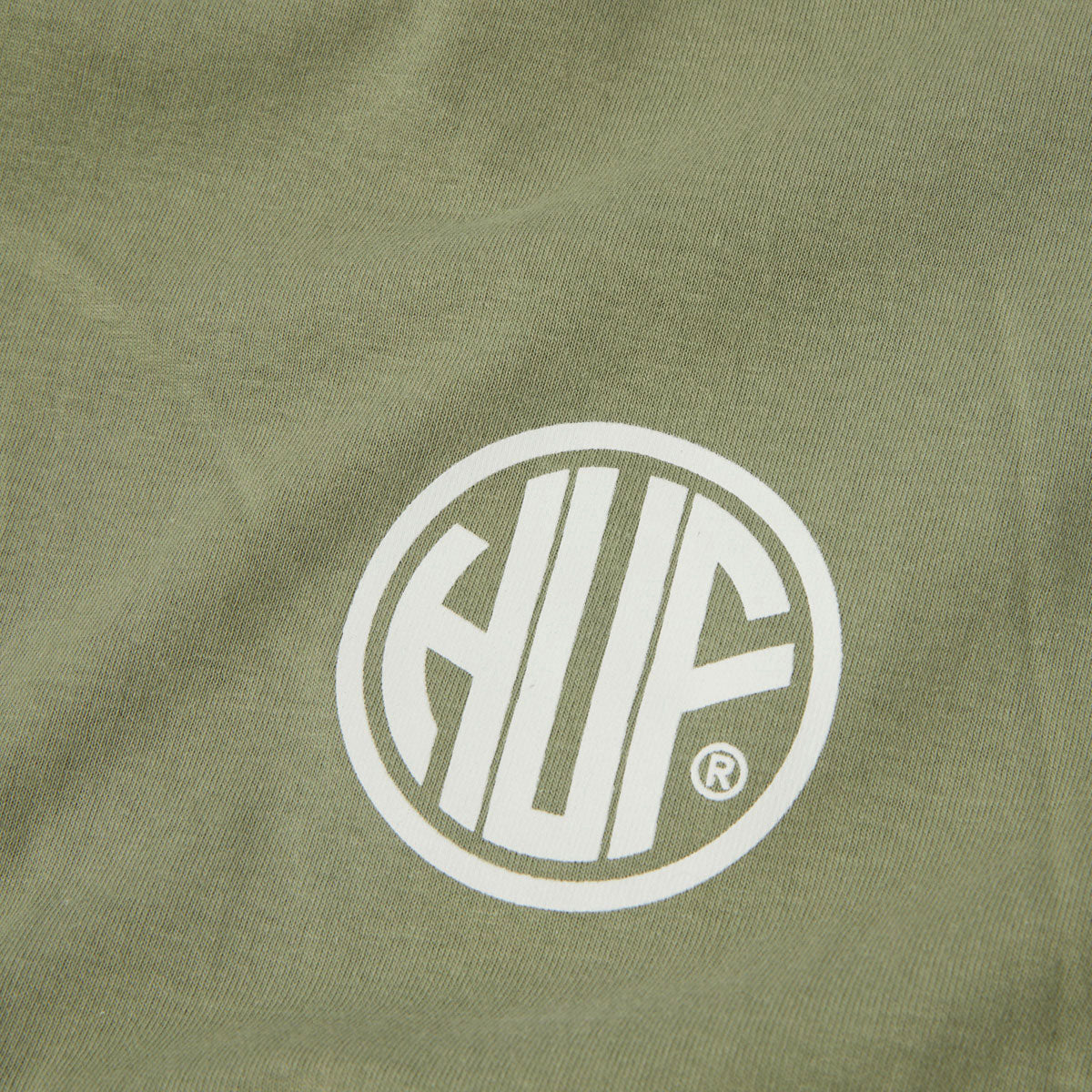 HUF Regional T-Shirt - Desert Green/White image 3