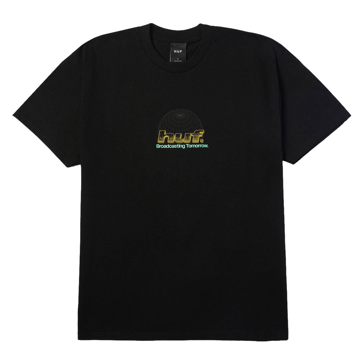 HUF Worldwide Network T-Shirt - Black image 1