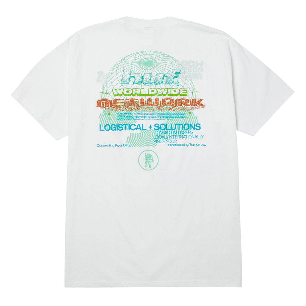 HUF Worldwide Network T-Shirt - White image 2