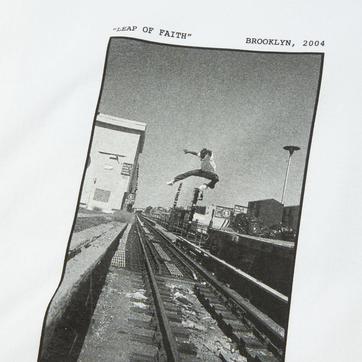 HUF Taking The Leap T-Shirt - White image 3