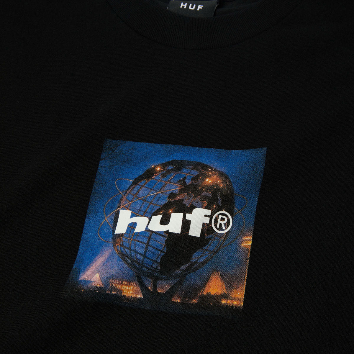 HUF Unisphere T-Shirt - Black image 2