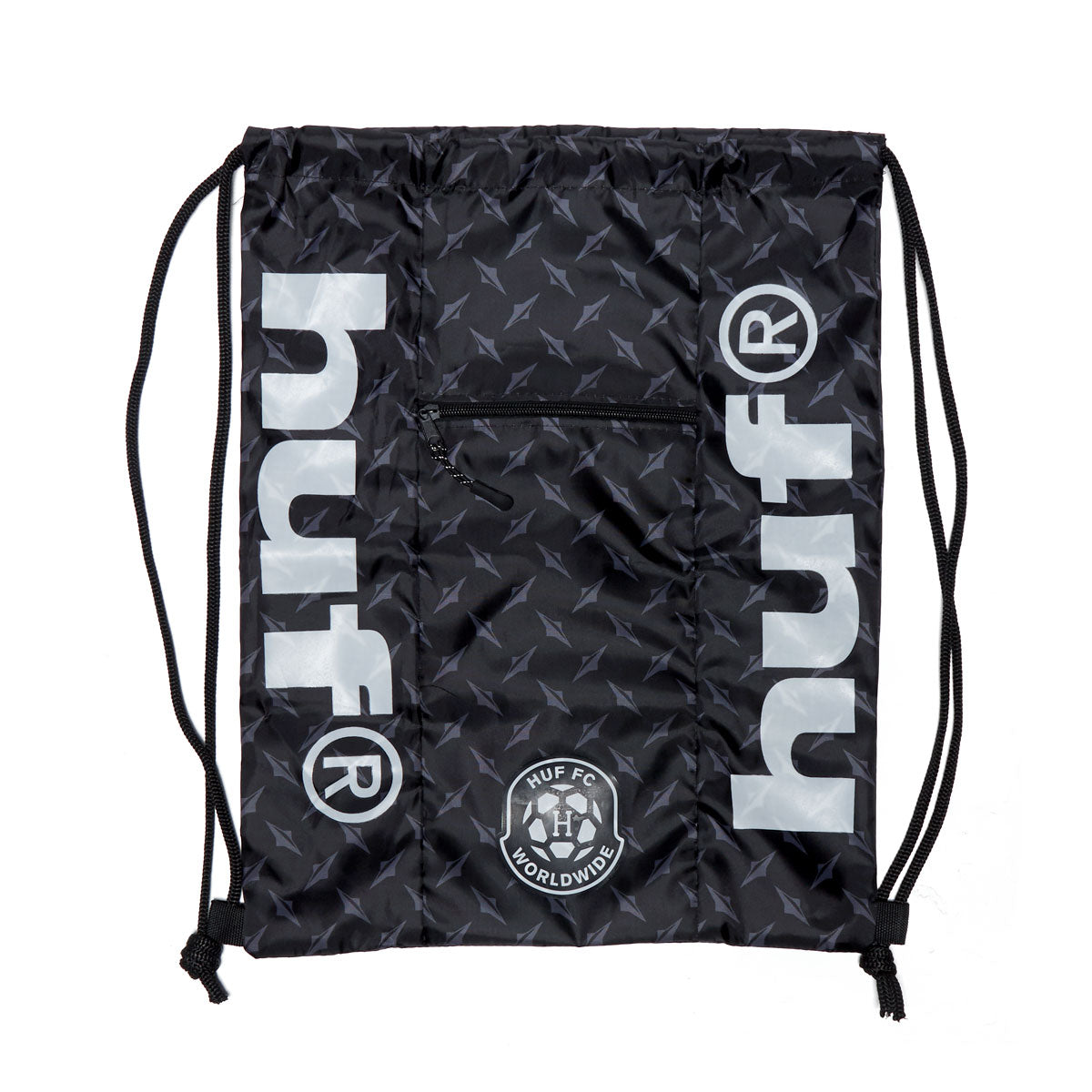 HUF FC Cinch Bag - Black image 1