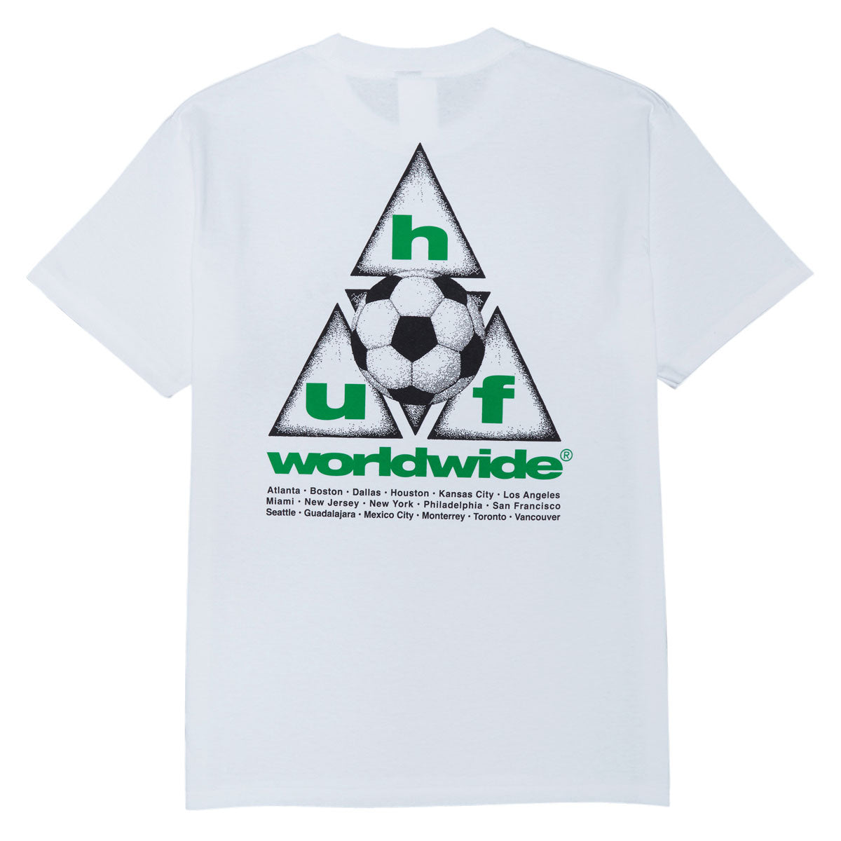 HUF Striker TT T-Shirt - White image 1