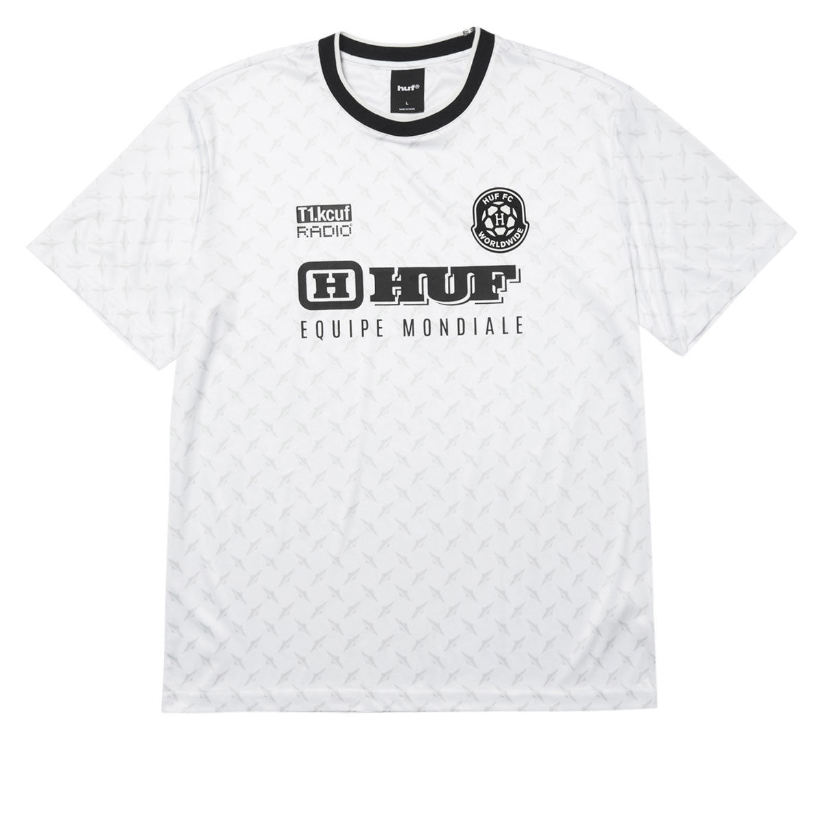 HUF Equipe Mondiale Jersey - White image 1